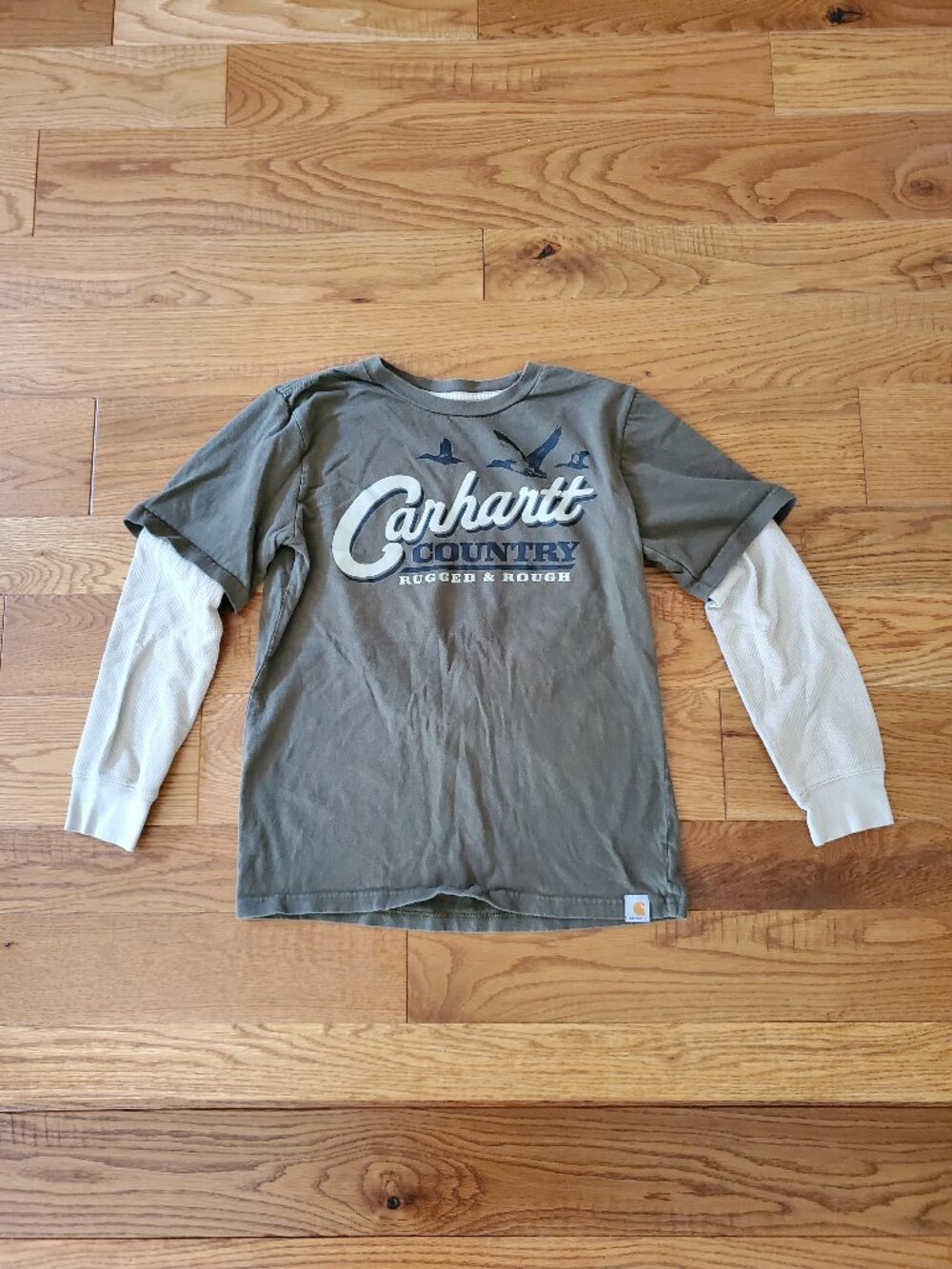 2 for $15 | Carhartt Boys Size M (10-12) Long Sleeve Shirt
